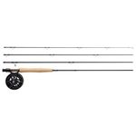 Greys Fin 9' 6wt Fly Rod and Reel Combo, 4-Piece Graphite Rod, Large Arbor Disc Drag Fin Reel