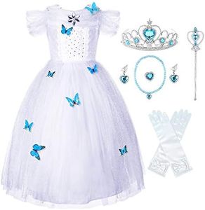 Flower Girls Dress Princess Costume Butterfly Girl