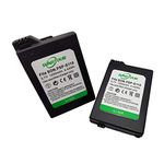 PSP-S110 Battery, 2 Pcs PSP-S110 PSP S110 Battery for PSP2000 2001 2002 2003 2004 2005 2006 2008 3000 3001 3002 3003 3004 3005 3006 3008