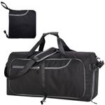 ehsbuy 150L Large Holdall Bag for Men Foldable Travel Duffle Bag Women Lightweight Luggage Bag Waterproof Weekend Overnight Bags for Sports Gym
