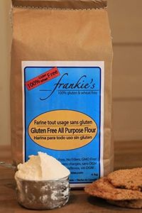 4KG Frankie's Gluten-Free All Purpose Flour Blend. Perfect blend works measure for measure flour or cup for cup.