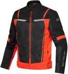 WARDLER Mesh Motorcycle Jacket Men,