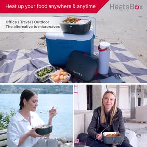 Faitron HeatsBox Go Electric Lunch Box – Portable Food Warmer