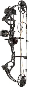 Bear Archery Royale Ready to Hunt Compound Bow Package for Adults and Youth, Right Hand, Shadow