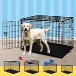 BEASTIE Portable Dog Crate Cage wit