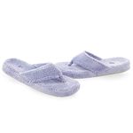 Acorn Women's Spa Thong Slipper, Periwinkle, Small / 5-6 B(M) US