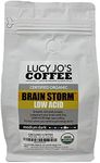 Lucy Jo's Coffee, Organic Brainstorm, Low Acid, Ground 11 oz