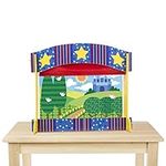 Melissa & Doug Tabletop Puppet Theater - Sturdy Wooden Construction