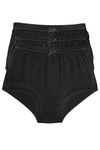 Marlon Women's Evelyn Full Brief, Black, 24-26