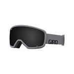 Giro Youth Stomp Ski/Snow Goggles - Grey Wordmark - Ultra Black Lens