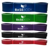 BaseBody® Pull Up Band - Pull Up Bands - Assisted Pull Up Bands - Assisted Pull Up Band - Pull Up Assistance (SOLD INDIVIDUALLY) (Black)