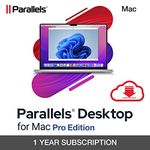 Parallels Desktop 19 for Mac Pro, Run Windows on Mac, 1 Year, Digital download