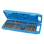 Silverline 881641 Hex, T20 - T55 and Spline Bit Set 40pce 40pce