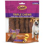 Cadet Triple Chew Duck Dog Treats