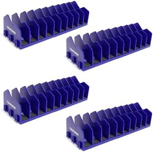 CENFORGE Cenfoge Plier Organizer, Plier Rack, Plier Holder and Cutter Organizer with Non-Slip Rubber Base, Plier Organizer for Tool Box Drawer, Tool Storage, Plier Rack