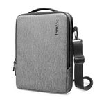 tomtoc 360 Protective Laptop Shoulder Bag for 14-inch MacBook Pro M3/M2/M1 Pro/Max A2992 A2918 A2779, 13-inch MacBook Air/Pro, 13 Inch iPad Pro M4 & iPad Air M2 2024, 12.9 iPad Pro, Water-resistant