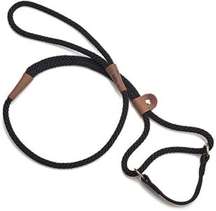 Mendota Big Dog Walker, 1/2-Inch by 6-Feet, Black