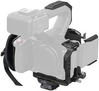 SmallRig Handheld Power Cage Kit for Canon C50 with XLR Handle Extension, V-Mount Battery Plate, Quick Release Plate for Arca, Cable Clamp for HDMI, Hand Strap - 5658