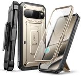 SUPCASE for Google Pixel 10 Pro XL Case with Screen Protector (Unicorn Beetle Pro), [Built-in Stand & Belt-Clip] [Military-Grade Protection] Full Body Phone Case for Pixel 10 Pro XL 2025 (Desert)