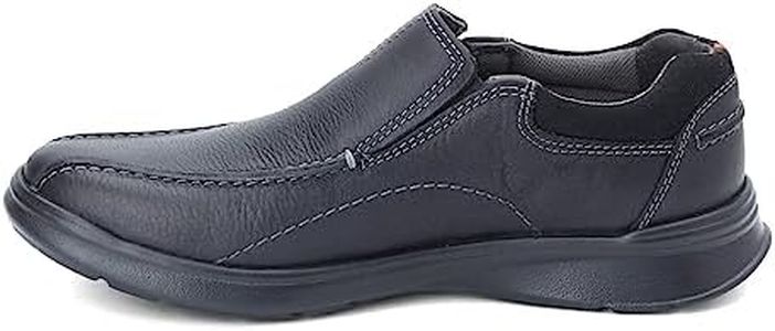 Clarks Men's Cotrell Step Slip-On Loafer, Black, 8.5 US