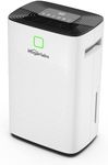 HOGARLABS Home Dehumidifier for Basement Continuous Dehumidify, Home Dehumidifier with Digital Control Panel and Drain Hose for Liveroom, Bedroom, Bathroom. (34 Pints for Basement & Home)