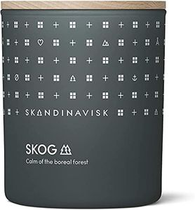 Skandinavisk Skog 'Forest' Mini Scented Candle. Fragrance Notes: Pine Needles and Fir Cones, Birch Sap and Lily of The Valley. 65 g.