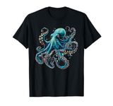 Cool blue octopus T-Shirt