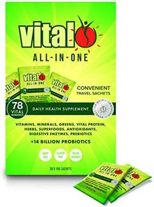 Vital All-In-One Daily Health Supplement Sachet Travel Box (30 x 10GM)