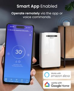 Pro Breeze 20L Smart Dehumidifier – High Capacity Home Moisture Removal