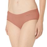 DKNY Women's Litewear Active Comfort Hipster, Rosewood, X-Large