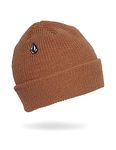 Volcom Beanie Brand Model Full Stone Beanie Brown