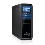 Tecnoware Power Systems - EXA PLUS 1000 UPS, 1000VA Uninterruptible Power Supply, Power Cut and Surge Protection, AVR Plus Technology, USB Outputs and Software Manager, Black, 1000VA