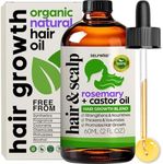 Organic Rosemary Castor Oil For Hai