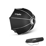 Digitek® (DSB-65 Bowens) Portable Bowens Octagon Softbox with Double Diffuser Cloth, Compatible with All Bowens Mounts, Easy Install/Detach, Includes Carry Bag, for Studio Flashes & Continuous Light