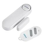 Door Alarm, KERUI D121 Wireless Door Window Contact Sensor Alarm with Remote Control, 3 Modes Door Open Sensor for Home Shop Security, Garage Shed Alarm, Elderly SOS, Security for Kids and Pets