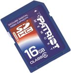 Patriot 16 GB Class 6 SDHC Flash Memory Card