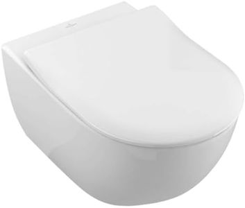 Villeroy & Boch 5614R2R1 2.0 WC-Kombi-Pack mit Ceramic+, Weiß