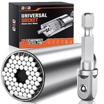 BIIB Gifts for Men, Gadgets for Men, Universal Socket Wrench, Mens Gifts for Dad Gifts for Men Who Have Everything, Birthday Gifts for Him, Christmas Stocking Fillers, Hand Tools, Father s Day Gifts