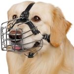 BRONZEDOG Dog Muzzle Wire Basket Me