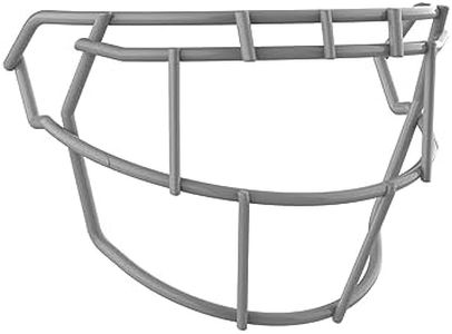 Schutt F7 Football Facemasks for Schutt F7 Football Helmets, F7 TEGOP-NB-VC, Gray, Titanium