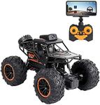 Remote Control Car Rc Cars with 720P Hd FPV WiFi Camera, 2.4Ghz 1/18 Scale Off-Road Remote Control Truck Monster Trucks for Toddlers Kids Adults, Gift for Boys & Girls Kids Adults, Multicolor