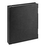 Vue-All Archival Safe-T-Binder with Rings, Black