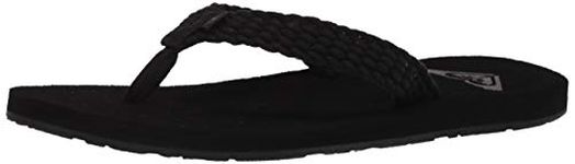 Roxy Women's Porto Sandal Flip Flop, Black 20, 8