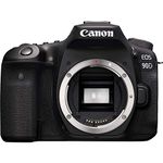 Canon EOS 90D Camera - 32.5 MP, APS-C sensor | 10 fps, Dual Pixel CMOS AF | Wi-Fi and Bluetooth | 4K Video | Vari-Angle Touchscreen