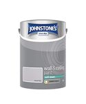 Johnstone's - Wall and Ceiling Paint Soft Sheen - Interior Paint - Satin Finish - Suitable for Interior Walls and Ceilings - Moonlit Sky - 5 L