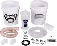 Oneida Air Systems Dust Deputy Deluxe Cyclone Separator Kit with Collapse-Proof Buckets for Wet/Dry Shop Vacuums (DD Deluxe 5-Gal)