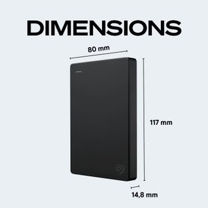 Seagate 2TB Portable External Hard Drive – USB Storage