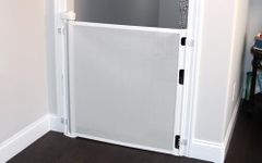 Retract-A-Gate safety gate 52" wide White