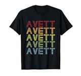 Avett Name - Vintage Retro Avett Na