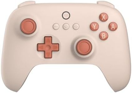 8Bitdo Ultimate C Bluetooth Controller for Switch with 6-axis Motion Control and Rumble Vibration (Orange)